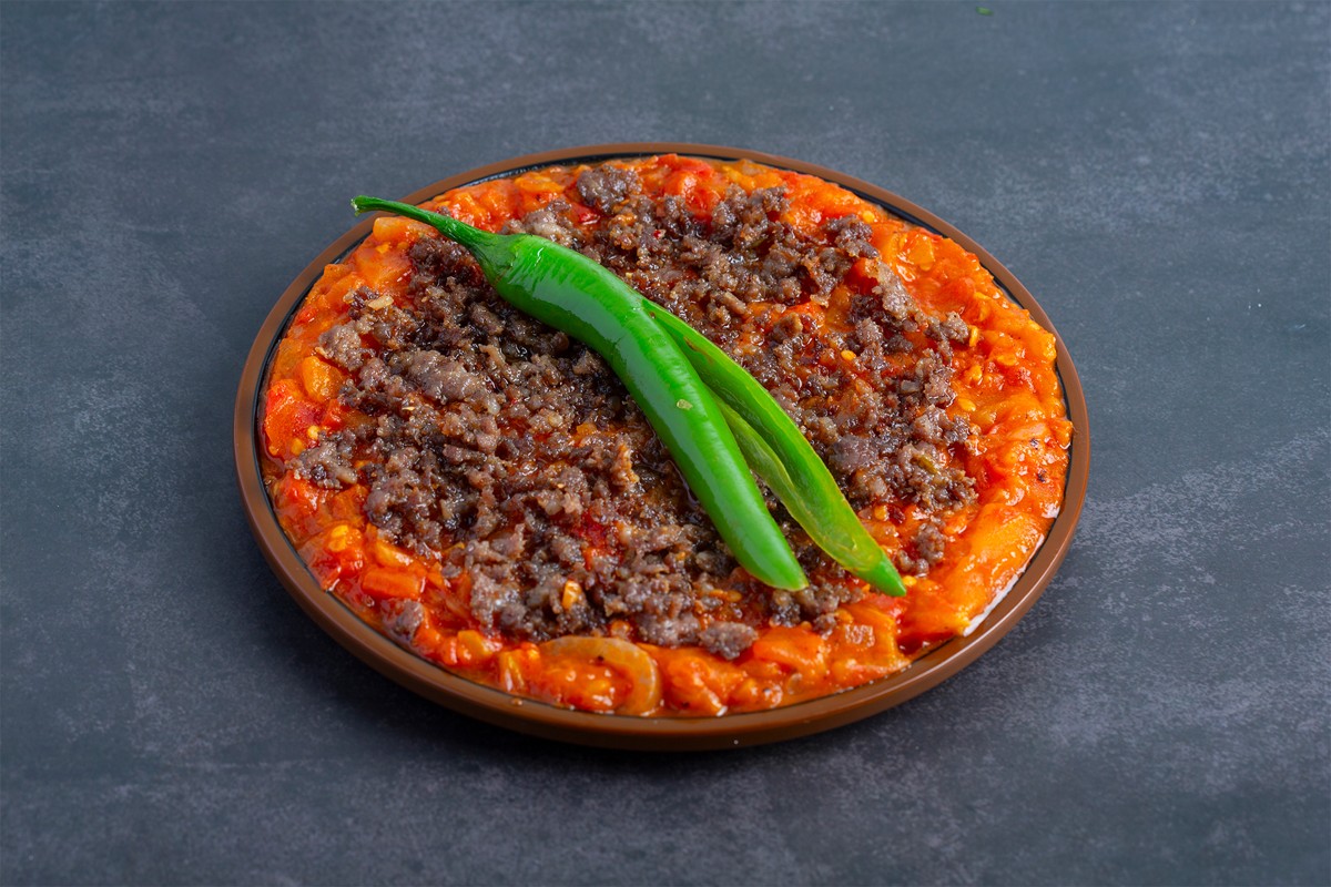 Galayet bandora with meat