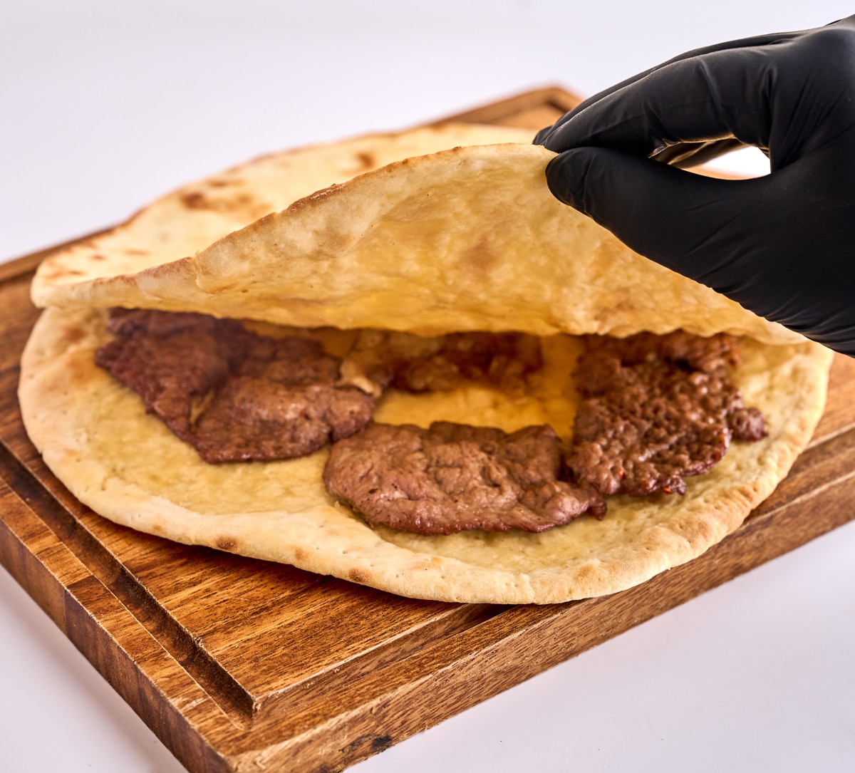 Oven-baked burger