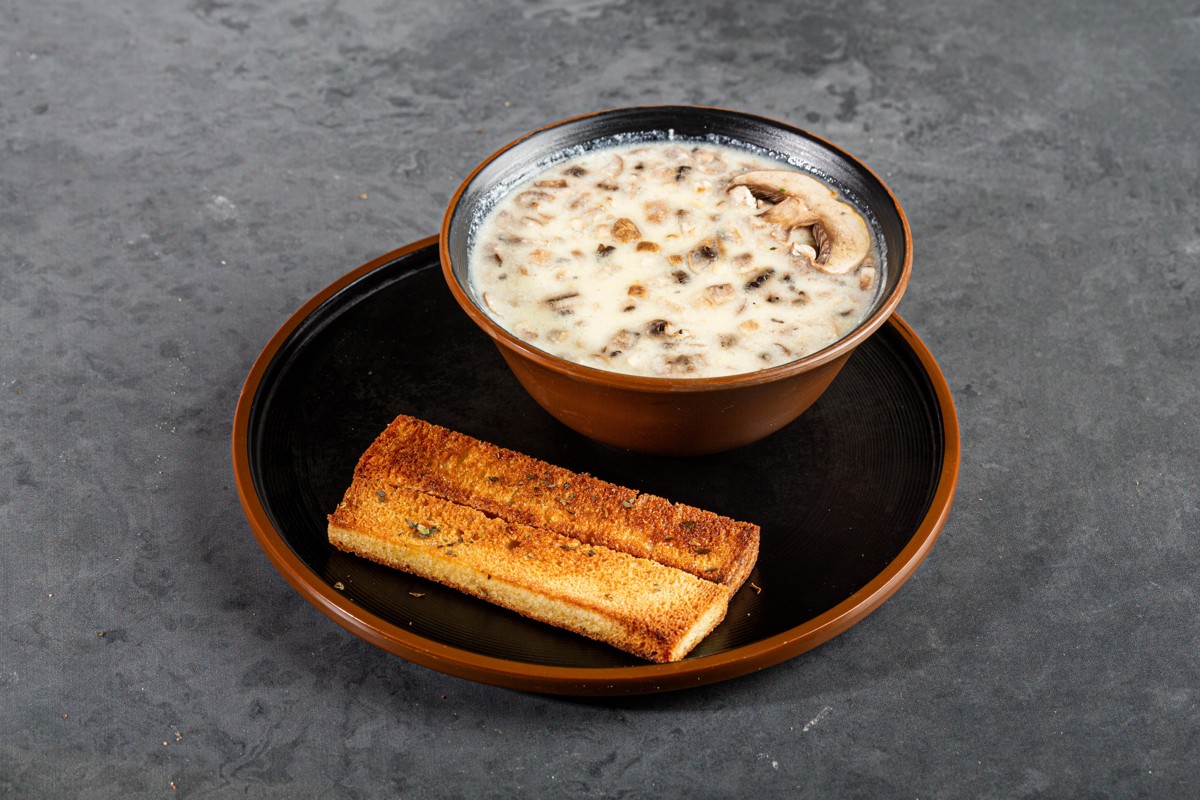 Cream of mushroom soup